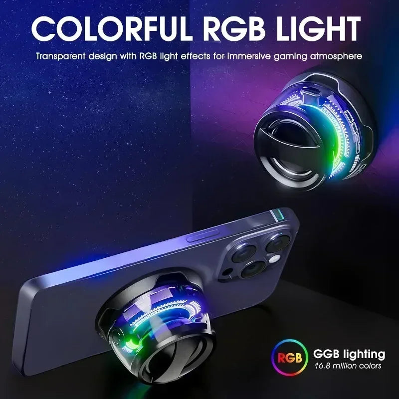 Bluetooth Speaker Portable G200 RGB Lighting Magnetic Speaker BT5.3 Mini Sound Box 7 Hours Playback Phone Holder